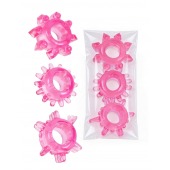 Комплект из трех розовых эрекционных колец - Erowoman-Eroman - в Иваново купить с доставкой