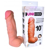 Фаллическая насадка Харнесс UNICOCK 10  - 25 см. - LOVETOY (А-Полимер) - купить с доставкой в Иваново