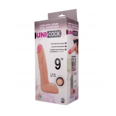 Фаллическая насадка Харнесс UNICOCK 9  - 24 см. - LOVETOY (А-Полимер) - купить с доставкой в Иваново