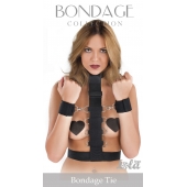 Фиксатор рук к груди увеличенного размера Bondage Collection Bondage Tie Plus Size - Lola Games - купить с доставкой в Иваново