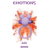 Сиреневое эрекционное виброколечко Emotions Minnie - Lola Games - в Иваново купить с доставкой
