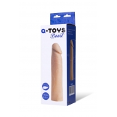 Реалистичная насадка с ярко выраженной головкой - 16,5 см. - A-toys - в Иваново купить с доставкой