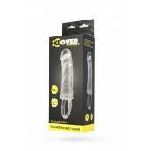 Прозрачная насадка с петлёй для фиксации - 14 см. - ToyFa - в Иваново купить с доставкой