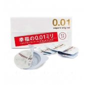 Супер тонкие презервативы Sagami Original 0.01 - 5 шт. - Sagami - купить с доставкой в Иваново