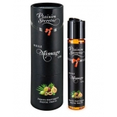 Массажное масло с ароматом экзотических фруктов Huile de Massage Gourmande Fruits Exotiques - 59 мл. - Plaisir Secret - купить с доставкой в Иваново