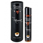 Массажное масло с ароматом крем брюле Huile de Massage Gourmande Creme Brulée - 59 мл. - Plaisir Secret - купить с доставкой в Иваново