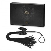 Чёрная плётка Lilly Whip Bijoux - Bijoux Indiscrets - купить с доставкой в Иваново
