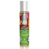 Смазка с ароматом тропических фруктов JO Flavored Tropical Passion - 30 мл. - System JO - купить с доставкой в Иваново