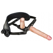 Женский страпон с вагинальной пробкой Woman Strap - 18 см. - LOVETOY (А-Полимер) - купить с доставкой в Иваново