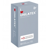 Презервативы с точками Unilatex Dotted - 12 шт. + 3 шт. в подарок - Unilatex - купить с доставкой в Иваново