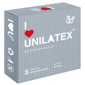 Презервативы с точками Unilatex Dotted - 3 шт. - Unilatex - купить с доставкой в Иваново