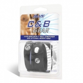 Утяжка для мошонки и пениса Cock Ring With 1  Ball Stretcher And Optional Weight Ring - BlueLine - купить с доставкой в Иваново