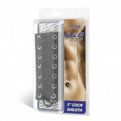 Сбруя на член на шнуровке 5  Cock Sheath - BlueLine - купить с доставкой в Иваново