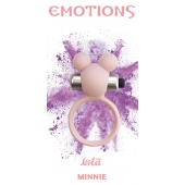 Розовое эрекционное виброколечко Emotions Minnie Light pink - Lola Games - в Иваново купить с доставкой