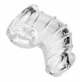 Насадка для ограничения эрекции Detained Soft Body Chastity Cage - XR Brands - купить с доставкой в Иваново
