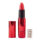 Красный вибратор в виде помады - 9 см. - ToyFa купить в Иваново с доставкой в Orgasmix.ru Красный вибратор в виде помады - 9 см. - ToyFa