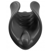 Чёрный мастурбатор Vibrating Silicone Stimulator с вибрацией - Pipedream - в Иваново купить с доставкой