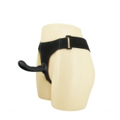 Страпон с изогнутой головкой Ultra Harness Curvy Dildo - 15,8 см. - Baile - купить с доставкой в Иваново