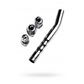 Металлический анальный душ с тремя насадками - ToyFa - купить с доставкой в Иваново