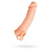 Удлиняющая насадка на пенис с вибрацией - 18,5 см. - ToyFa - в Иваново купить с доставкой