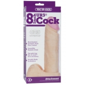 Ультрареалистичная насадка для трусиков Vac-U-Lock 8  ULTRASKYN Cock - 20,57 см. - Doc Johnson - купить с доставкой в Иваново