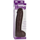 Большая насадка для трусиков Vac-U-Lock Realistic Hung - 31,7 см. - Doc Johnson - купить с доставкой в Иваново