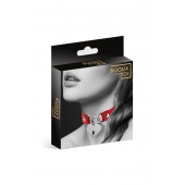 Красный чокер с замком в форме сердца - Bijoux Pour Toi - купить с доставкой в Иваново