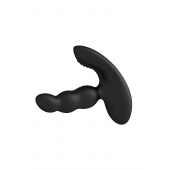 Черный силиконовый стимулятор простаты Levett Nitoc с пультом ДУ - Levett - в Иваново купить с доставкой