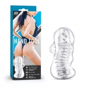 Прозрачный мастурбатор M for Men Hand Tool - Blush Novelties - в Иваново купить с доставкой