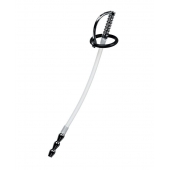 Силиконовый уретральный плаг со сменными фиксирующими кольцами Metal - ToyFa - купить с доставкой в Иваново