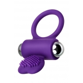 Фиолетовое виброкольцо с ресничками JOS PERY - JOS - в Иваново купить с доставкой