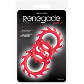 Набор из 3 красных эрекционных колец Renegade Gears - NS Novelties - в Иваново купить с доставкой