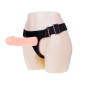 Телесный фаллоимитатор на трусиках Jessica Strap-On - 15,5 см. - Baile - купить с доставкой в Иваново