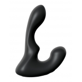 Черный анальный вибростимулятор P-Spot Milker - 14 см. - Pipedream - в Иваново купить с доставкой