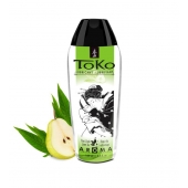 Интимный гель TOKO Pear   Exotic Green Tea с ароматом груши и зеленого чая - 165 мл. - Shunga - купить с доставкой в Иваново