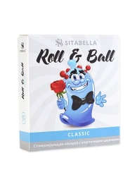 стимулирующий презерватив-насадка Roll   Ball Classic - Sitabella - купить с доставкой в Иваново