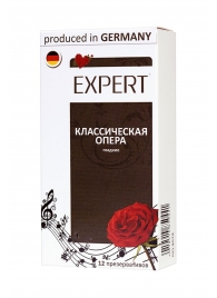 Гладкие презервативы Expert  Классическая опера  - 12 шт. - Expert - купить с доставкой в Иваново
