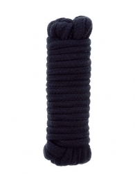 Чёрная веревка для связывания BONDX LOVE ROPE - 5 м. - Dream Toys - купить с доставкой в Иваново
