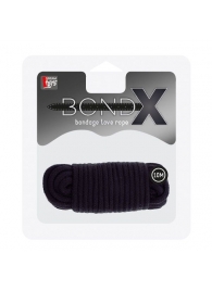 Черная веревка для связывания BONDX LOVE ROPE - 10 м. - Dream Toys - купить с доставкой в Иваново