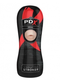 Мастурбатор-ротик Vibrating Oral Stroker - Pipedream - в Иваново купить с доставкой