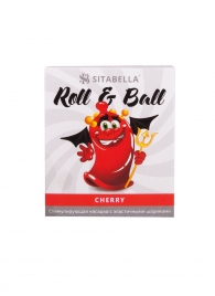 Стимулирующий презерватив-насадка Roll   Ball Cherry - Sitabella - купить с доставкой в Иваново