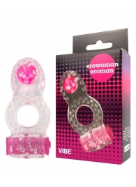 Прозрачное эрекционное кольцо Erowoman-Eroman - Bior toys - в Иваново купить с доставкой