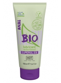 Интимный увлажняющий анальный гель BIO SuperGlide - 100 мл. - HOT - купить с доставкой в Иваново