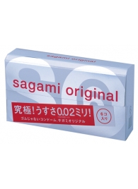 Ультратонкие презервативы Sagami Original - 6 шт. - Sagami - купить с доставкой в Иваново