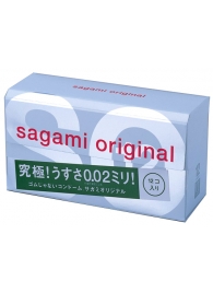 Ультратонкие презервативы Sagami Original - 12 шт. - Sagami - купить с доставкой в Иваново