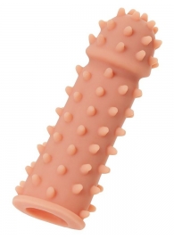 Телесная реалистичная насадка KOKOS Extreme Sleeve 03 с дополнительной стимуляцией - 12,7 см. - KOKOS - в Иваново купить с доставкой Телесная реалистичная насадка KOKOS Extreme Sleeve 03 с дополнительной стимуляцией - 12,7 см. - KOKOS - в Иваново купить с доставкой