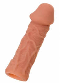 Телесная реалистичная насадка KOKOS Extreme Sleeve 05 с дополнительной стимуляцией - 12,7 см. - KOKOS - в Иваново купить с доставкой Телесная реалистичная насадка KOKOS Extreme Sleeve 05 с дополнительной стимуляцией - 12,7 см. - KOKOS - в Иваново купить с доставкой