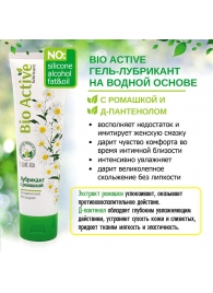 Лубрикант на водной основе Bio Active - 100 гр. - Биоритм - купить с доставкой в Иваново