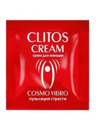 Пробник возбуждающего крема для женщин Clitos Cream - 1,5 гр. - Биоритм - купить с доставкой в Иваново