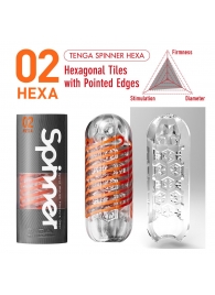 Мастурбатор SPINNER Hexa - Tenga - в Иваново купить с доставкой